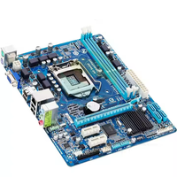 Motherboard Desktop GIGABYTE GA-H61M-DS2, Socket H61 LGA 1155, untuk prosesor I3 I5 I7, DDR3 16G, UATX, UEFI BIOS, Original H61M-DS2 Bekas