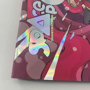 Ventas calientes de fábrica diseño moderno láser plata cómic libros de lectura impresos - Product Image 3