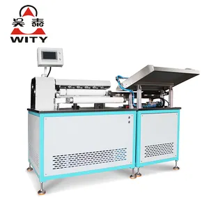 Water Glue Paper Tube Labeling and Cutting Machine with Automatic Tube Loading and Unloading