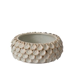 Macetas de Cerámica con Esmalte Reactivo Blanco, Diseño Creativo, Hechas a Mano, de Lujo, para Jardín, Hogar, Balcón y Exteriores - Product Image 2