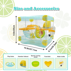 Multi Function Portable Sustainable Hamster Cage Solid Simple Transparent Acrylic Plastic <b>Tray</b> Pet Cage - Product Image 2
