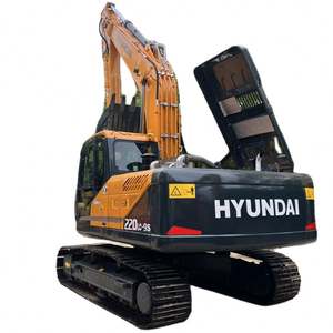 Excavatrice Hyundai d'occasion 220lc-9s, excavatrices coréennes, moteur en bon état, équipement de construction, hyundai 220-9s, machines d'occasion - Product Image 1