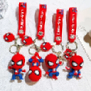 Dragoned Balls Z Goku Porte-clés 3D PVC Poupées Anime Mario Spiderman Porte-clés à collectionner Porte-clés Accessoires pour fans - Product Image 2
