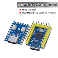 Módulo de placa de desarrollo PICO para microcontrolador Raspberry Pi, procesador de doble núcleo Cortex M0 +, Flash de 2MB, RP2040, 1 unidad