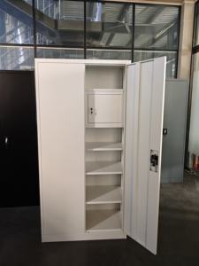 Lemari Baja Desain Baru, Lemari Baja untuk Pakaian, Almari Kamar Tidur, Furnitur Logam, Lemari 2 Pintu, Loker - Product Image 2