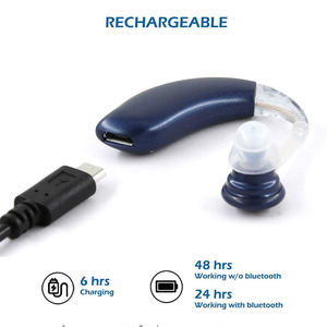 เครื่องช่วยฟังแบบดิจิตอลชนิดใส่หลังใบหู ชาร์จด้วย USB สำหรับผู้มีปัญหาการได้ยินระดับรุนแรง คล้ายกับเครื่องช่วยฟัง <span class=keywords><strong>Phonak</strong></span> Signia - Product Image 6