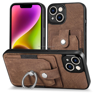 Removable and Instalable Vegan Leather Protector Antishock <strong>Luxe</strong> Faux Leather Mobile Cover Phone <strong>Case</strong> for Vivo T1