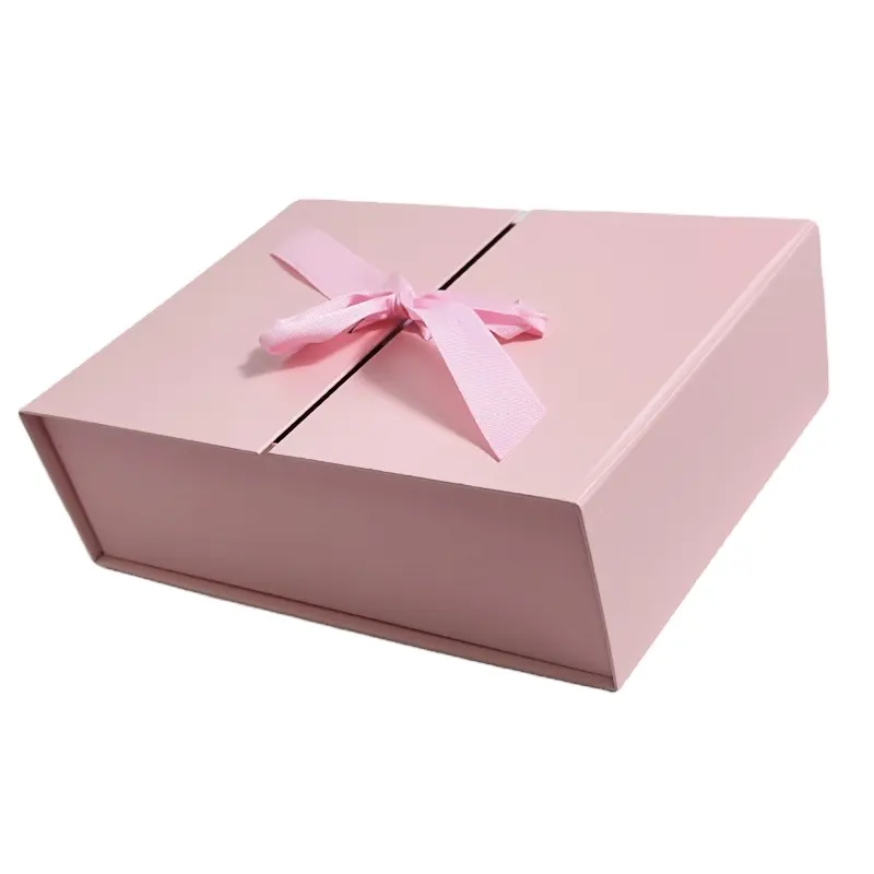 Manyetik hediye kutusu ambalaj karton hediye ambalaj karton arap parfüm profesyonel özelleştirilmiş Logo şerit katlanır