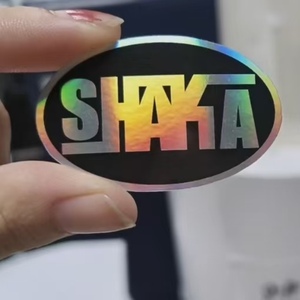 Holographic Logo Brand Custom Self-Adhesive Paperboard Labels - Product Image 6