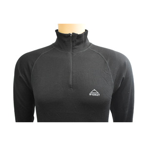 <span class=keywords><strong>Maglia</strong></span> termica a <span class=keywords><strong>mezza</strong></span> zip a maniche lunghe con strato di Base riscaldata da uomo 100% in lana Merino Top Baselayer confortevole - Product Image 2