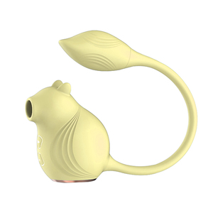 Vibratore massaggiatore portatile, giocattoli sessuali a basso rumore impermeabili 10 modalità di vibrazione stimolante G-Spot per donne, giocattoli di aspirazione <span class=keywords><strong>e</strong></span> gradimento - Product Image 6