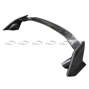 R Style High Kick Ducktail Spoiler Carbon Fiber <b>Boot</b> Lip Rear Trunk Tail Wing for Honda Civic Type R 2016+ - Product Image 3