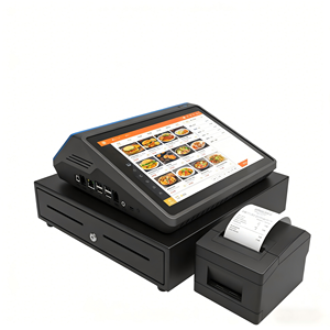 Terminal de point de vente Android tactile <span class=keywords><strong>10</strong></span> pouces avec lecteur de codes-barres, scanner NFC et SDK pour les commerces de détail et la restauration - Product Image 1