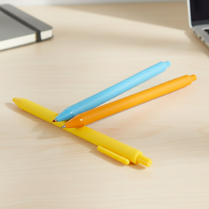 Vente chaude En Plastique Enduit <span class=keywords><strong>De</strong></span> Caoutchouc Stylo À Bille Multicolore Pas Cher Macaron Mignon Coloré Cadeau Stylo - Product Image 6