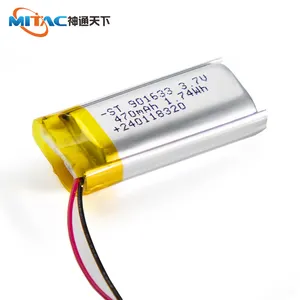 3,7 V 470 mAh Lithium-Polymer-Batterie 3 7 V 901633 Lipo-Lithium-Ionen