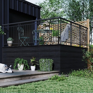 Prezzo all'ingrosso pannello di parete esterno Eco Friendly WPC decorativo rivestimento a doghe impermeabile per la casa rivestimento esterno - Product Image 2