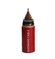 Cable de Media Tensión N2XSH 18/30 (36)kV, Cables de 3 Hilos Simples/Triplex de Cobre y Aluminio, Aislamiento XLPE/LSZH, Cable NA2XSH
