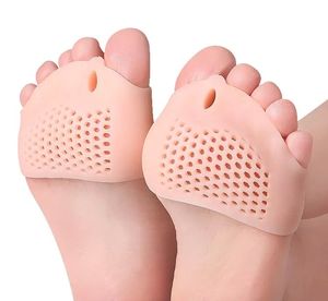 Coussinets avant-pied en silicone réutilisables de haute qualité chaussures de soulagement de la douleur des orteils semelles orteil <span class=keywords><strong>Hallux</strong></span> <span class=keywords><strong>Valgus</strong></span> correcteur - Product Image 1