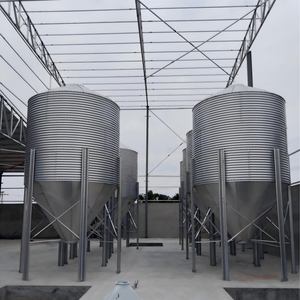 <span class=keywords><strong>Tour</strong></span> d'alimentation en acier galvanisé à chaud OUMU pour usage agricole avec convoyeur à vis sans fin, anti-corrosion et haute résistance, dimensions personnalisables - Product Image 5