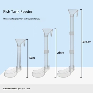 耐用环保水族馆亚克力喂食器精密设计鱼虾喂食器管盘鱼缸精密喂食工具 - Product Image 4