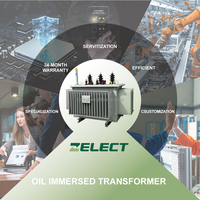 Prix des Transformateurs Électriques Triphasés 750KVA 1000KVA 1200KVA 1800KVA 3000KVA, 11 KV 415V