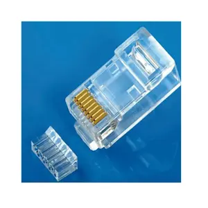 مقبس تركيبي 8P8C RJ45 RJ11 RJ12 RJ9 موصل قابس