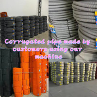 Máquina para Fabricar Mangueras de Narguile/Shisha Rentable para Exportación a Arabia Saudita/Línea de Producción de Máquina de Tuberías Corrugadas Flexibles