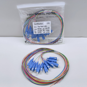 Cable de Fibra Óptica Monomodo G652D de 1.5m con Baja Pérdida de Inserción, Cubierta LSZH, 0.9mm SMF SC UPC, Pigtails Ópticos, Muy Popular - Product Image 6