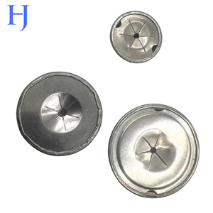 Clavijas de Aislamiento <span class=keywords><strong>con</strong></span> Tapas de Domo, Tapas de Domo <span class=keywords><strong>que</strong></span> Sujetan el Material de Aislamiento en <span class=keywords><strong>la</strong></span> Clavija de Aislamiento, Aluminio Liso de 38 mm - Product Image 1