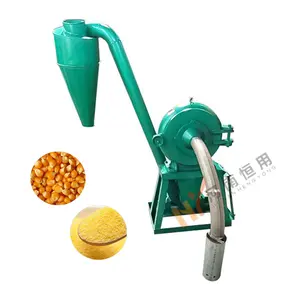 高性能强结构小型锤式粉碎机用于玉米豆/玉米谷物粉碎机价格