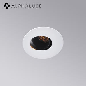 Alpha Ip54 Plafonnier LED étanche 10W Cob Dali Dimmable Encastré Downlight Réglable - Product Image 3