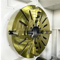 Tour CNC Emco CWK61125 CWK61140, machine robuste avec contrôleur GSK, pas de mouvement VF-4, broche et mandrin manuel à 4 mors, meilleure vente