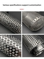Filter Silinder Baja Tahan Karat Kustom, Pipa Silinder Berjaring, Elemen Filter Mekanis Tipe-Y, Saringan Jaring Dalam, Filterbucket