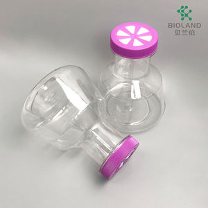 Bioland Fiole Erlenmeyer conique stérile jetable 500 ml en PETG avec bouchon à <span class=keywords><strong>membrane</strong></span> filtrante PTFE Suspension OEM ISO13485 ISO9001 - Product Image 5