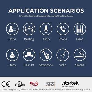 Multifuncional Insonorizado Office Phone Booth Móvel Pod Portátil Acústico Reunião Pod Interior Trabalho Silencioso Office Pod - Product Image 5