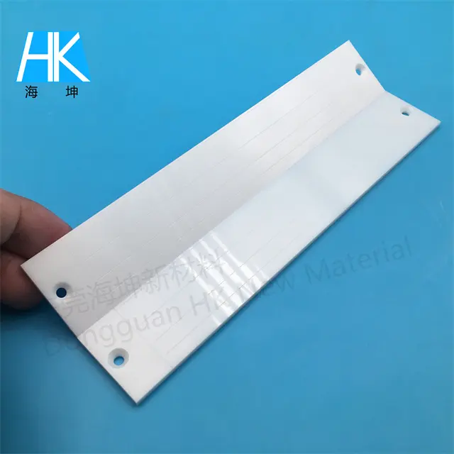 White Zirconia Ceramic Sheet Customized Wear And Corrosion Resistant For Industry