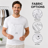 T-shirts fonctionnels pour hommes JENI OEM, 150 g/m², séchage rapide, respirant, pour commandes de vêtements de sport personnalisés