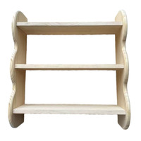 Étagère murale en bois massif style ferme, support pour tasses, étagère murale rustique pour plantes succulentes, décoration et présentation de tasses
