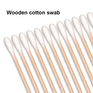 Disesuaikan grosir kapas kayu sekali pakai buds of Home Outing kapas portabel penyeka - Product Image 2