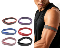 Bracelet de sport en nylon tressé réglable et souple de 430 mm/500 mm pour Google Fitbit Air Smart Band, idéal pour la course à pied