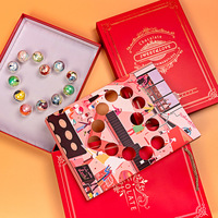 12pcs Creative Noël Ciel Étoilé Emballage Vide Fécule De Maïs Boîtes En Papier pour Nourriture pour Planète Chocolat Boîte Cadeau