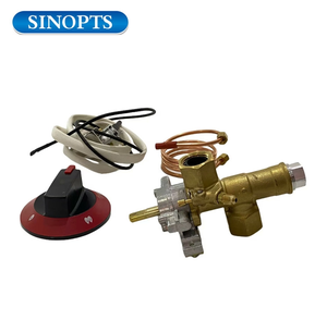 带先导燃烧器和旋钮的燃气安全阀的中压。 - Product Image 3