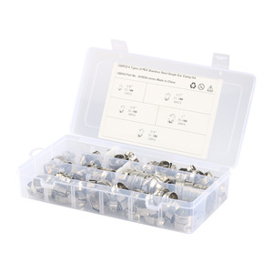 Kit de Abrazaderas de Acero Inoxidable IQIHUI PEX, 120 Piezas, 5 Tamaños, para Reparación de Mangueras - Product Image 3