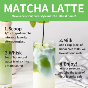 Qinshantang Gluten-FreeCeremonial Grade Premium Organic Vanilla <span class=keywords><strong>Matcha</strong></span> Powder <span class=keywords><strong>con</strong></span> <span class=keywords><strong>vainilla</strong></span> para bebidas calientes y heladas - Product Image 4