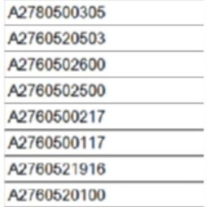 ชุดโซ่ไทม์มิ่งเครื่องยนต์รุ่นใหม่ BC30M276XLB002 สำหรับรถยนต์เมอร์เซเดส-เบนซ์ M276 พร้อมอุปกรณ์เสริม - Product Image 5