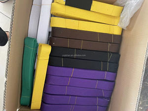 <span class=keywords><strong>Ceinture</strong></span> de judo et de BJJ en coton 100% avec logo personnalisé, largeur 4 cm, unisexe - Product Image 5