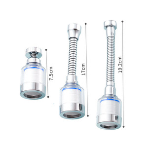 Phổ 360 ° xoay nhựa vòi Lọc vòi hoa sen đầu vòi phun Splash-proof tiết kiệm nước Vòi Nước Nhà Bếp cho hộ gia đình và RV - Product Image 1