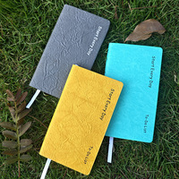 Carnet A6 en cuir PU personnalisable de haute qualité, planificateur quotidien de gestion du temps