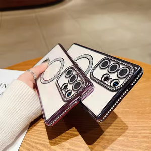 <span class=keywords><strong>Coque</strong></span> de téléphone portable transparente pour Samsung S24 S25 <span class=keywords><strong>S23</strong></span> <span class=keywords><strong>Ultra</strong></span> A55 A35 Anti Drop Phone Cover - Product Image 4