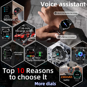 Reloj Inteligente LIGE BW0910 de Silicona para Hombre y Mujer, Compatible con IOS y Android, Responde y Realiza Llamadas, Monitor de Actividad Física, Frecuencia Cardíaca, Sueño y SpO2 - Product Image 3